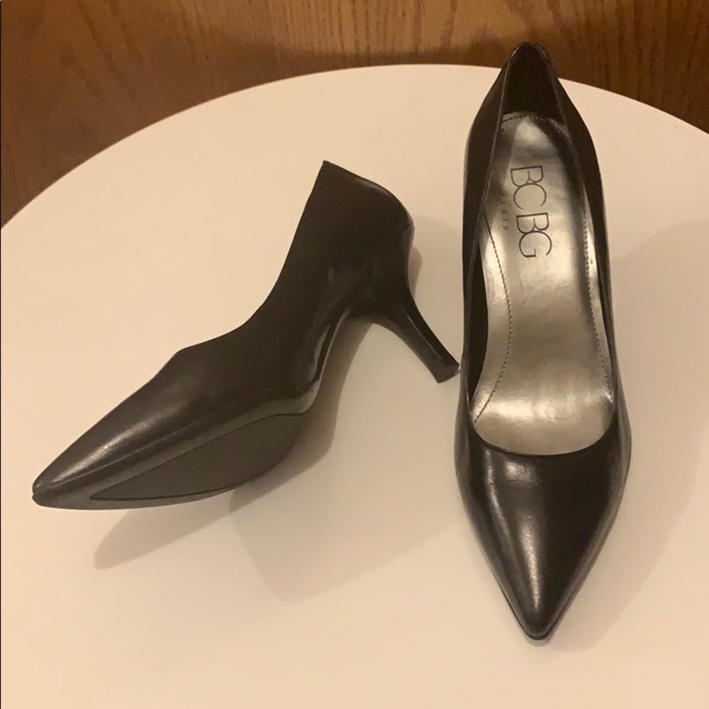 BCBG black heels, size 7B (37)